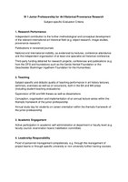 Fachspezifische Kriterien Zwischenevaluation - Provenienzforschung - engl.pdf