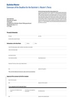 Form [08] "Extension Deadline"