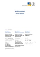 Modulhandbuch_M.A. Linguistik_WS 2022-23_ÄO.pdf