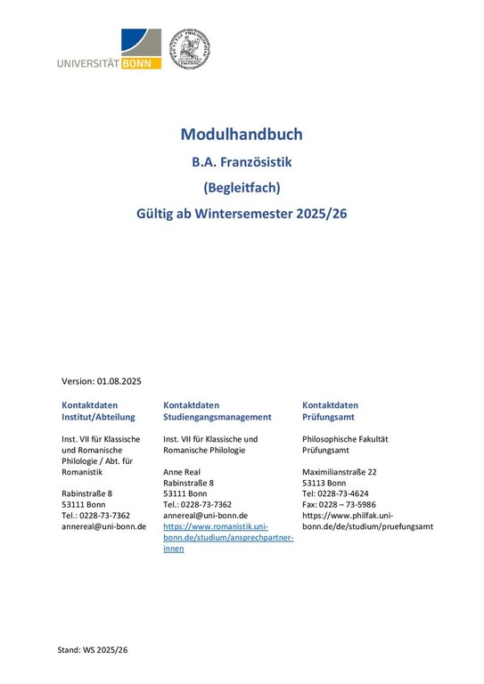 B.A. Französistik Begleitfach_Modulhandbuch ab WS2526.pdf