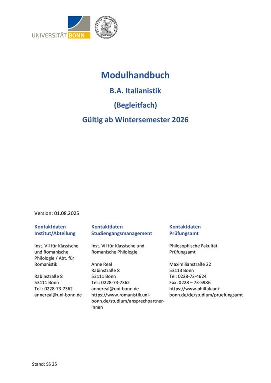 B.A. Italianistik Begleitfach_Modulhandbuch ab WS2526.pdf