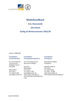 B.A. Romanistik Kernfach_Modulhandbuch ab WS 2526.pdf