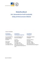 M.A. Romanistik_Modulhandbuch Französistik ab WS 202526.pdf
