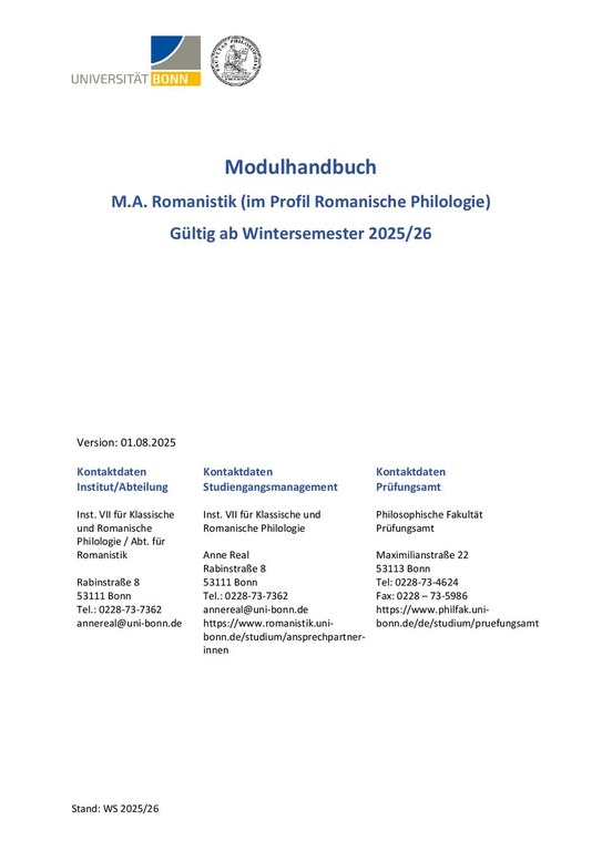 M.A. Romanistik_Modulhandbuch Romanische Philologie ab WS2526.pdf