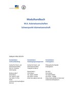 MA_Asienwissenschaften Islamwissenschaft.pdf