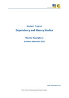 Study Program Dependency and Slavery Studies_Summer Semester 2023.pdf