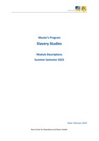Study Program Slavery Studies_Summer Semester 2023.pdf