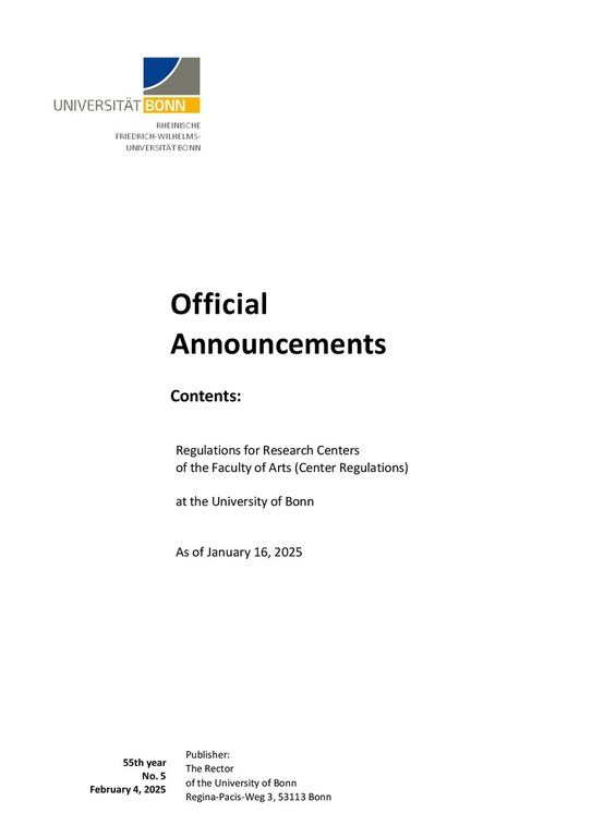 Amtl. Bek. 25006 (Center Regulations of the Faculty of Arts).pdf